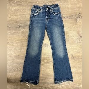 Gap Girls high rise flare size 8 - EUC, worn twice! Perfect fade!